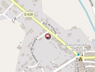 Carte de La Poste à Daumazan-sur-arize