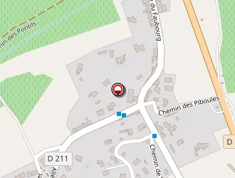 Carte de Agence Postale à Preixan