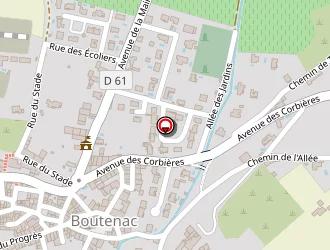 Carte de Padua Yvan à Boutenac