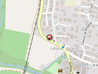 Carte de Gérard Fines à Leuc