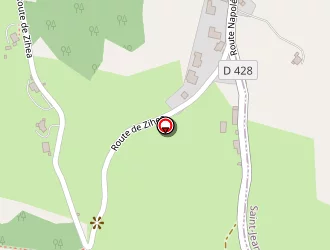 Carte de Maison Iruleya à Uhart-cize