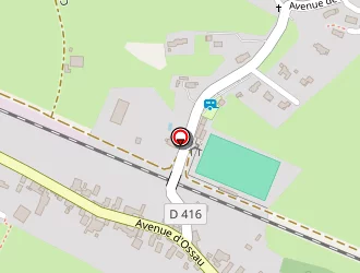 Carte de Auto Ecole De La Vallee à Ogeu-les-bains