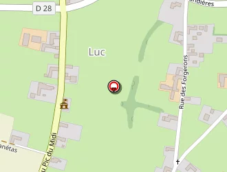 Carte de Lumidi à Luc