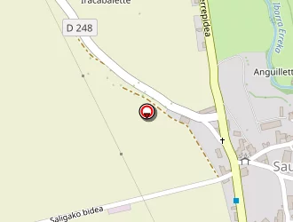 Carte de Fronton à Sauguis-saint-étienne