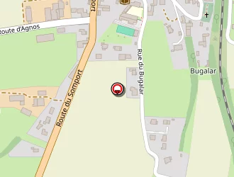 Carte de Salle Polyvalente Et Fronton à Gurmençon