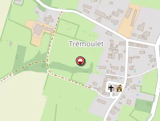 Carte de Bras Pierre à Trémoulet