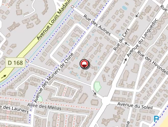 Carte de Poste De Secours à Narbonne plage