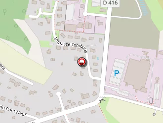 Carte de Ossau Plâtrerie à Ogeu-les-bains