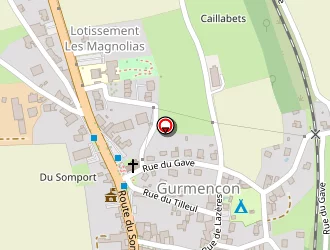 Carte de Presbytère à Gurmençon