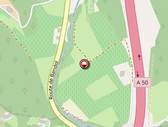 Carte de Elyana à Bandol