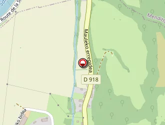 Carte de Lefeuvre Guy à Sauguis-saint-étienne