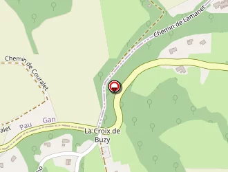 Carte de Buzitel à Buzy