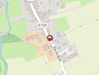 Carte de Salle Polyvalente à Agnos