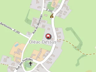 Carte de Mairie à Oléac-dessus