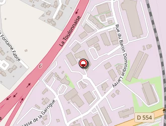 Carte de Schuco Mentor Fermetures Distrib à Farlède (la)