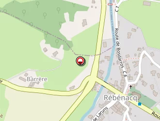 Carte de La Poste à Rébénacq