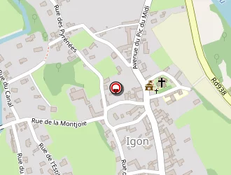 Carte de S Etik à Igon