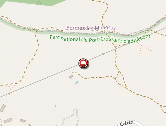 Carte de Le Clos Charlot à Lavandou (le)