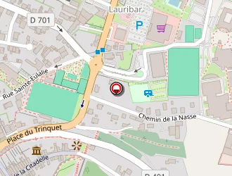 Carte de Le Kawa à Saint-jean-pied-de-port