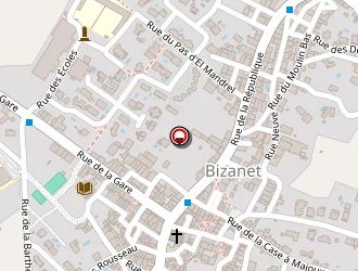 Carte de Lopez Xavier à Bizanet