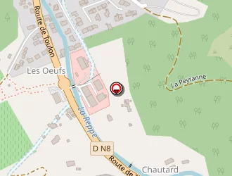 Carte de Antic Saint Anne à Évenos