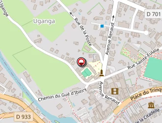 Carte de C I A S (centre Intercommunal Action Sociale) à Saint-jean-pied-de-port