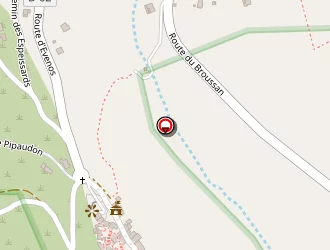 Carte de La Voute à Évenos