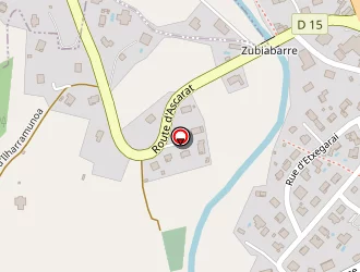 Carte de Gamieta à Uhart-cize