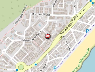 Carte de Marie Services à Narbonne