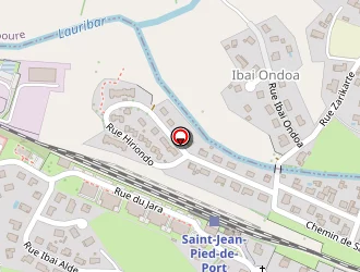 Carte de La Poste à Saint-jean-pied-de-port