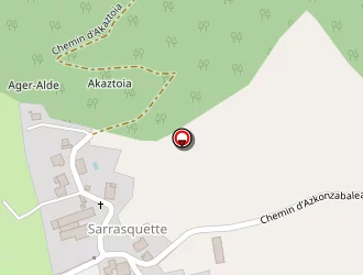 Carte de Kom-on à Bussunarits-sarrasquette