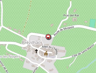 Carte de Delmotte André à Brézilhac