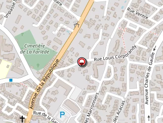 Carte de Ecole De Danse Audrey Lhote à Farlède (la)