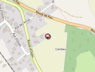 Carte de Gaspe Frédéric à Herrère