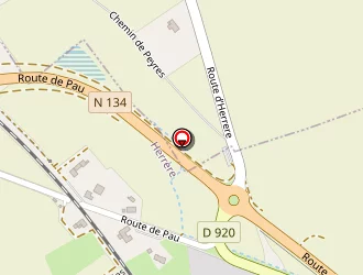 Carte de Complexe Sportif à Herrère