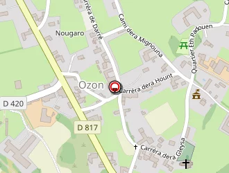 Carte de Ozoane à Ozon