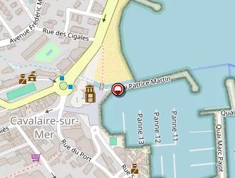 Carte de Sable à Cavalaire-sur-mer