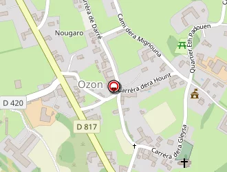 Carte de A.2.p. à Ozon