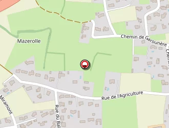 Carte de Lamathe (ets) à Louey