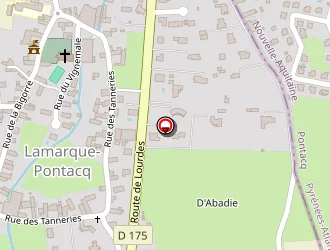 Carte de Le Musee De L'invisible à Lamarque-pontacq