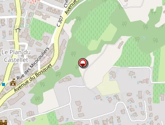 Carte de Constant Alain à Castellet (le)