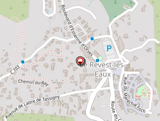 Carte de La Ripelle à Revest-les-eaux (le)