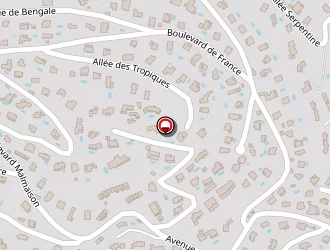 Carte de Le Bars Rolland à Cavalaire-sur-mer