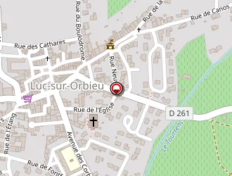 Carte de Shaw Bernard à Luc-sur-orbieu