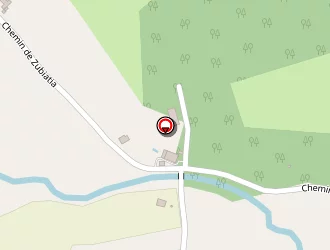 Carte de Chambres D'hôtes Izar Ihintza à Jaxu