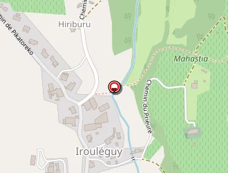 Carte de Garage Oçafrain à Irouléguy