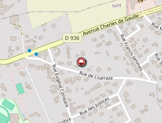 Carte de Culpin Jacques à Bénéjacq