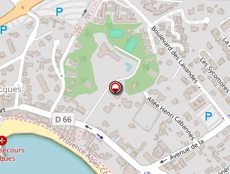 Carte de Cic à Saint-cyr-sur-mer