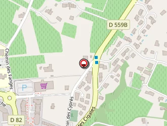 Carte de Moulin De La Roque à Castellet (le)