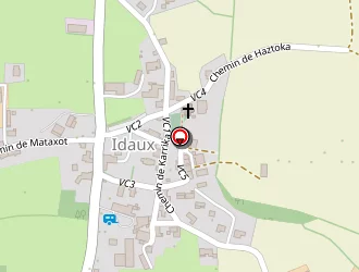 Carte de Carrique à Idaux-mendy